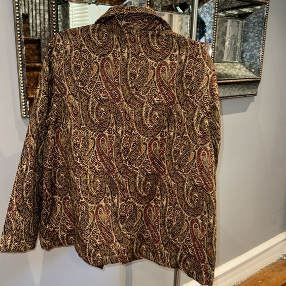 Fashion Bug paisley blazer size 18/20W - Picture 6 of 6